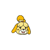 Buivuitton bell animal crossing bells isabelle Sticker