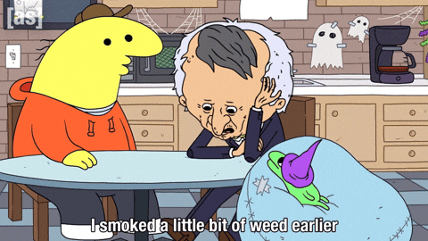 Halloween Weed GIF by Adult Swim