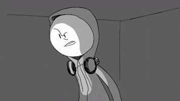 Look Both Ways Wojak GIF by CC0 Studios
