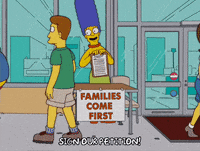 marge simpson family GIF