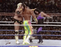 wrestlemania vi wrestling GIF by WWE