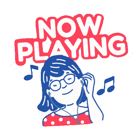 Now Playing Sticker