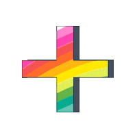 Rainbow Wave Sticker by minds + assembly