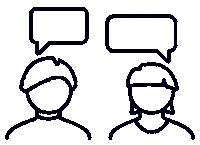 People Chatting Sticker by Catalyst Media