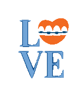 espacoortopelotas love amor dentista pelotas Sticker