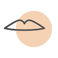 Lips Cosmetics Sticker by Bionoble