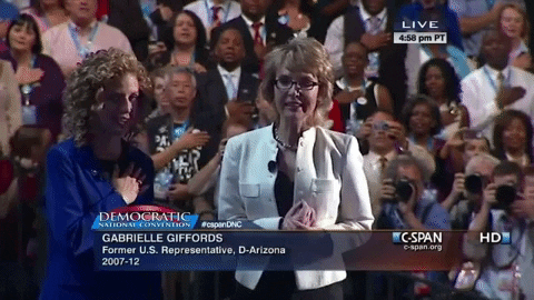 Giffords giphygifmaker dnc liberty democratic national convention GIF