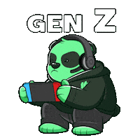 Serious Gen X Sticker by SuperVerse