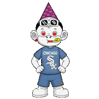 Black And White Party Time Sticker by Zhot