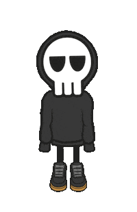 Angry Halloween Sticker