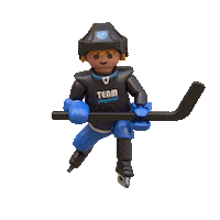 Skating Ice Hockey Sticker by PLAYMOBIL