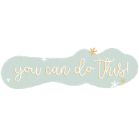You Can Do This Sticker by Mikyla Creates