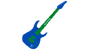 Guitar Sticker by Mudora Music Therapy