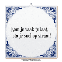 Humor Wijsheid Sticker by Tegelspreuken.nl