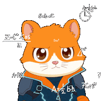 Thinking What Sticker by Hamieverse