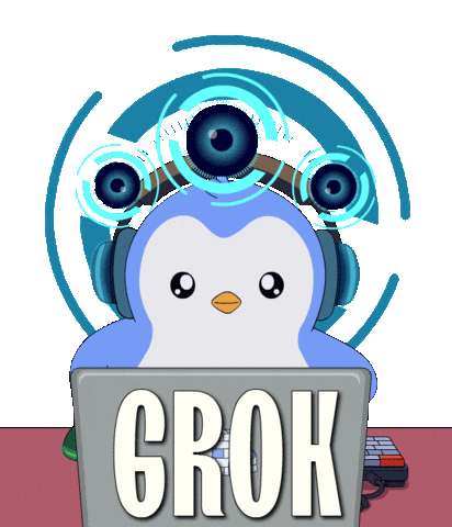 Coding Artificial Intelligence Sticker by Pudgy Penguins