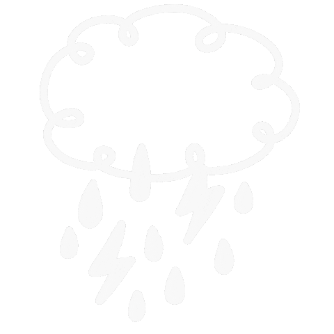Rain Pastel Sticker