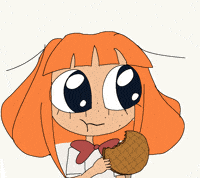 Waffle Eating GIF