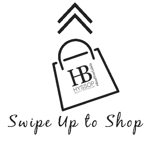 hyssopbeautyapothecary giphyupload swipe up up swipeup Sticker