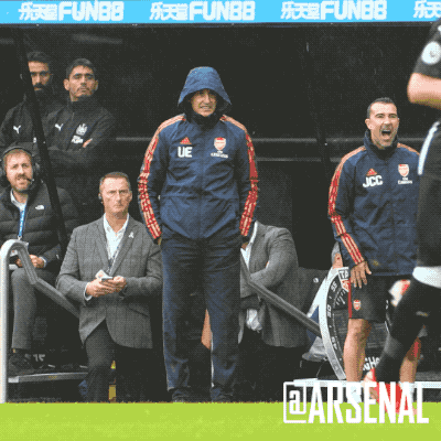 arsenal giphyupload football soccer celebration GIF