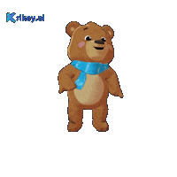 Teddy Bear Good Job Sticker by TeamKrikey
