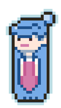 Pixel Abc Sticker