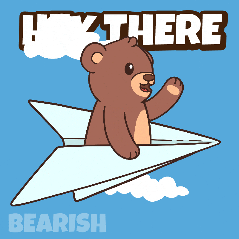 Happy Teddy Bear GIF by BEARISH