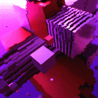 MG_MOTION illustration glitch 3d abstract GIF