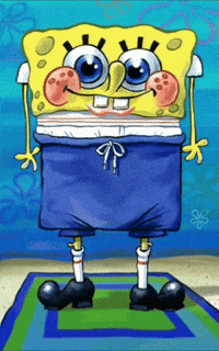 X-Edition meme spongebob cheeky pants GIF