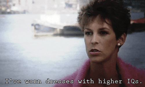 jamie lee curtis insults GIF