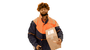 Package Scannen Sticker by PostNL