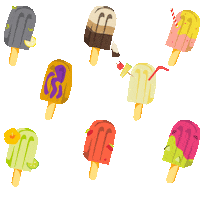 Ice Pops Summer Sticker by Pete's Pops