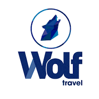 wolftravelargentina wolf Sticker