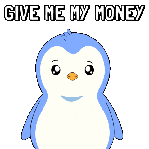 Give It To Me Sticker by Pudgy Penguins