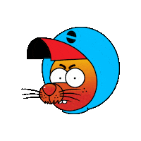 Angry Animation Sticker by Grafi2000