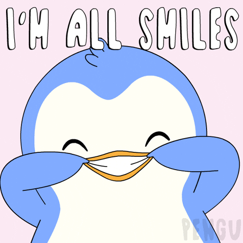 Joy Smile GIF by Pudgy Penguins