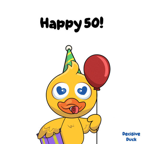 Turning 50 Happy Birthday GIF by VeeFriends