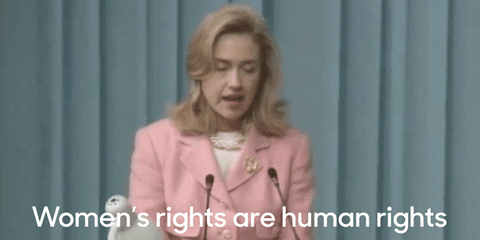 Womens Rights Woman GIF by Hillary Clinton