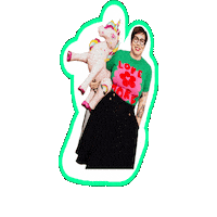 Unicorn Suse Sticker by Grüne Sachsen-Anhalt