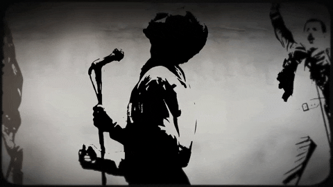 Freddie Mercury Lyric Video GIF by Queen