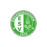 esv-tennis esv nurderesv greenandwhite esv gremberghoven Sticker