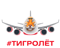 aircraft Sticker by Rossiya Airlines