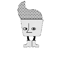 Ice Cream Cartoon Sticker by PopsNBops_