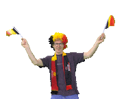 Red Devils Win Sticker by VRT JONG
