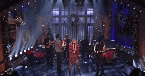 miley cyrus singing GIF by Saturday Night Live