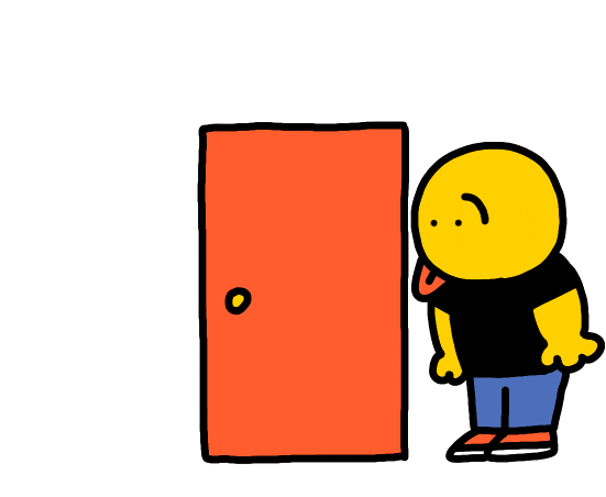 Character Door Sticker