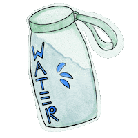 Air Putih Sticker Sticker