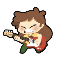 Beat Up Little Things Sticker by ThinkBIT