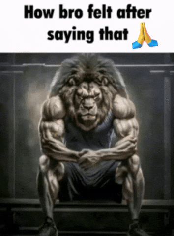 syeager3 how bro felt after saying that not sigma GIF