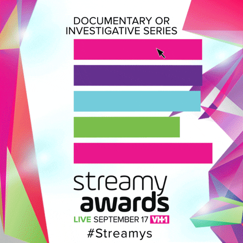 streamys documentaryorinvestigativeseries GIF by The Streamy Awards